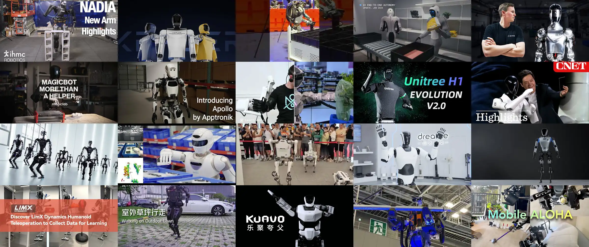 It really is a race now. In the past few months and even in just the past few days new videos of impressive humanoid robots are appearing at an accele